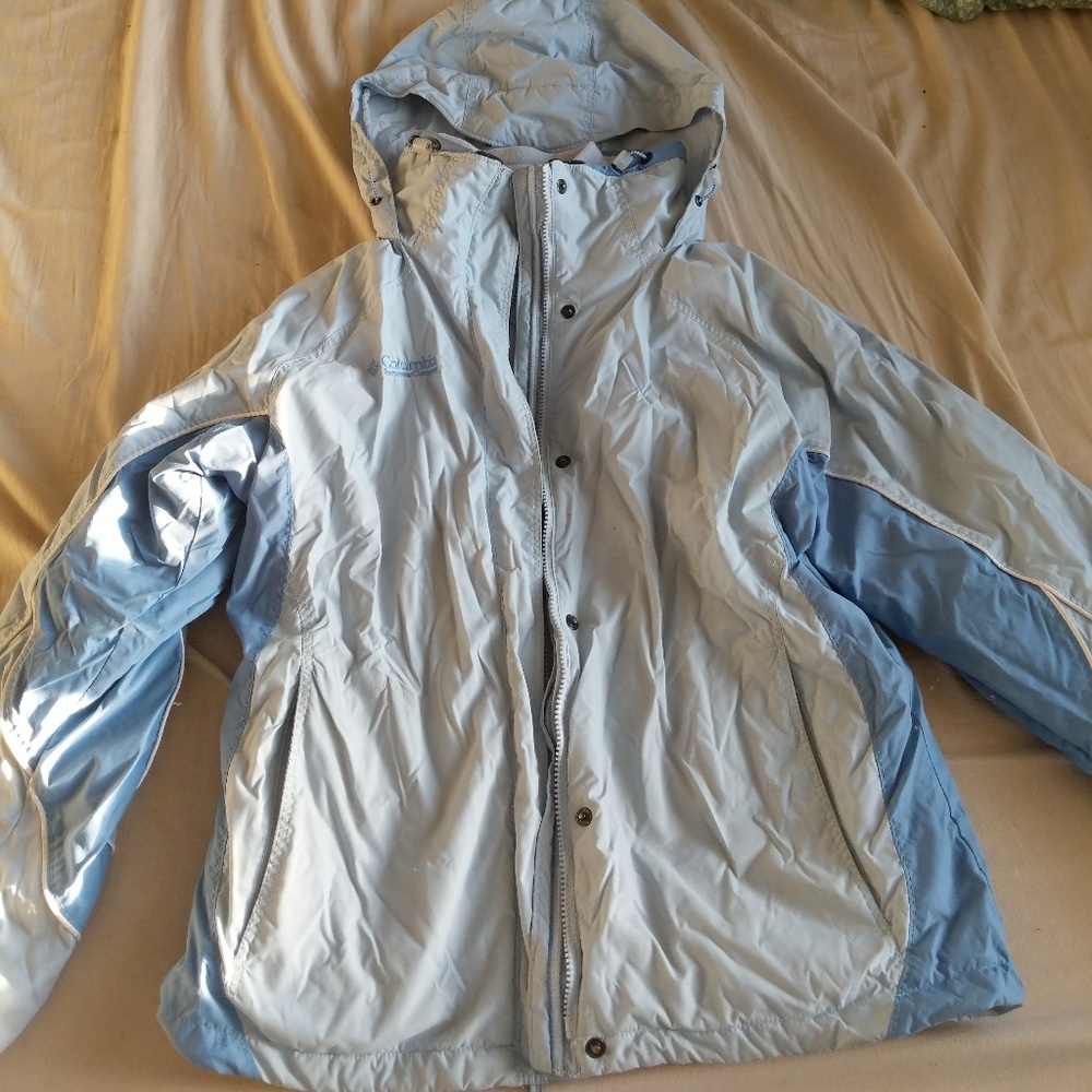 Columbia fleece interchange jacket medium